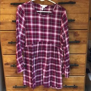 Plaid BCBGeneration smock dress